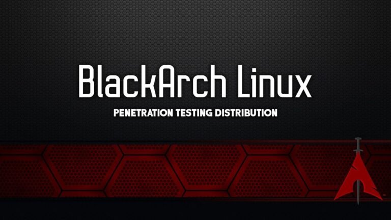 Penetration Testing with BlackArch Linux