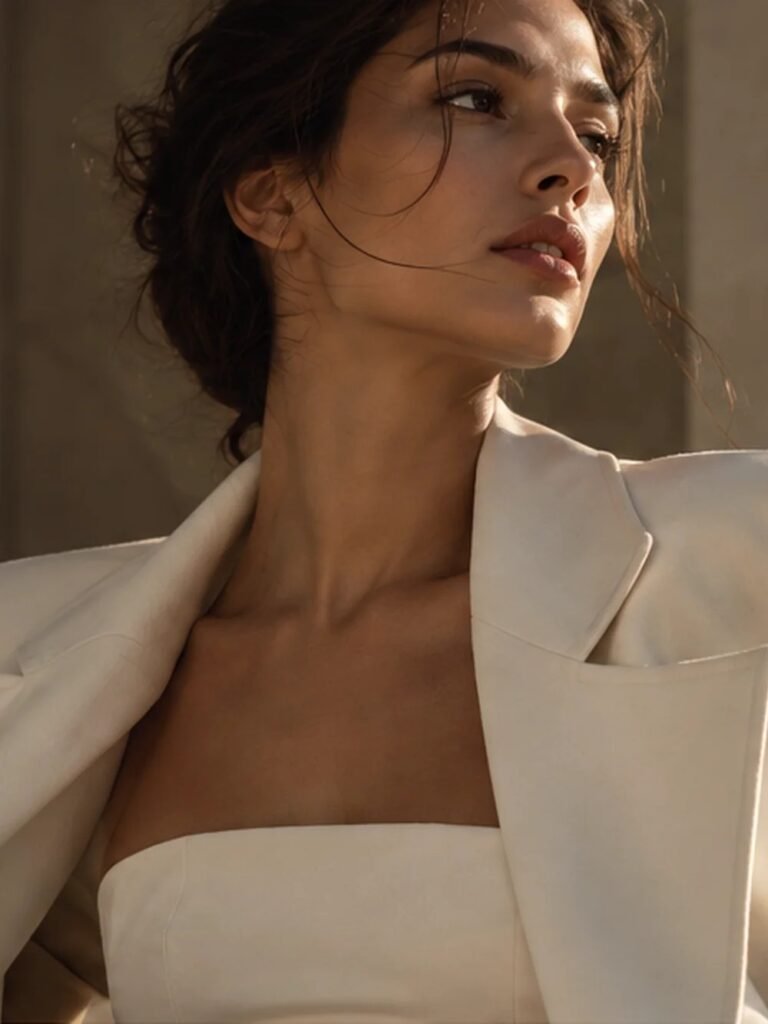 Sculpted Evening Dress