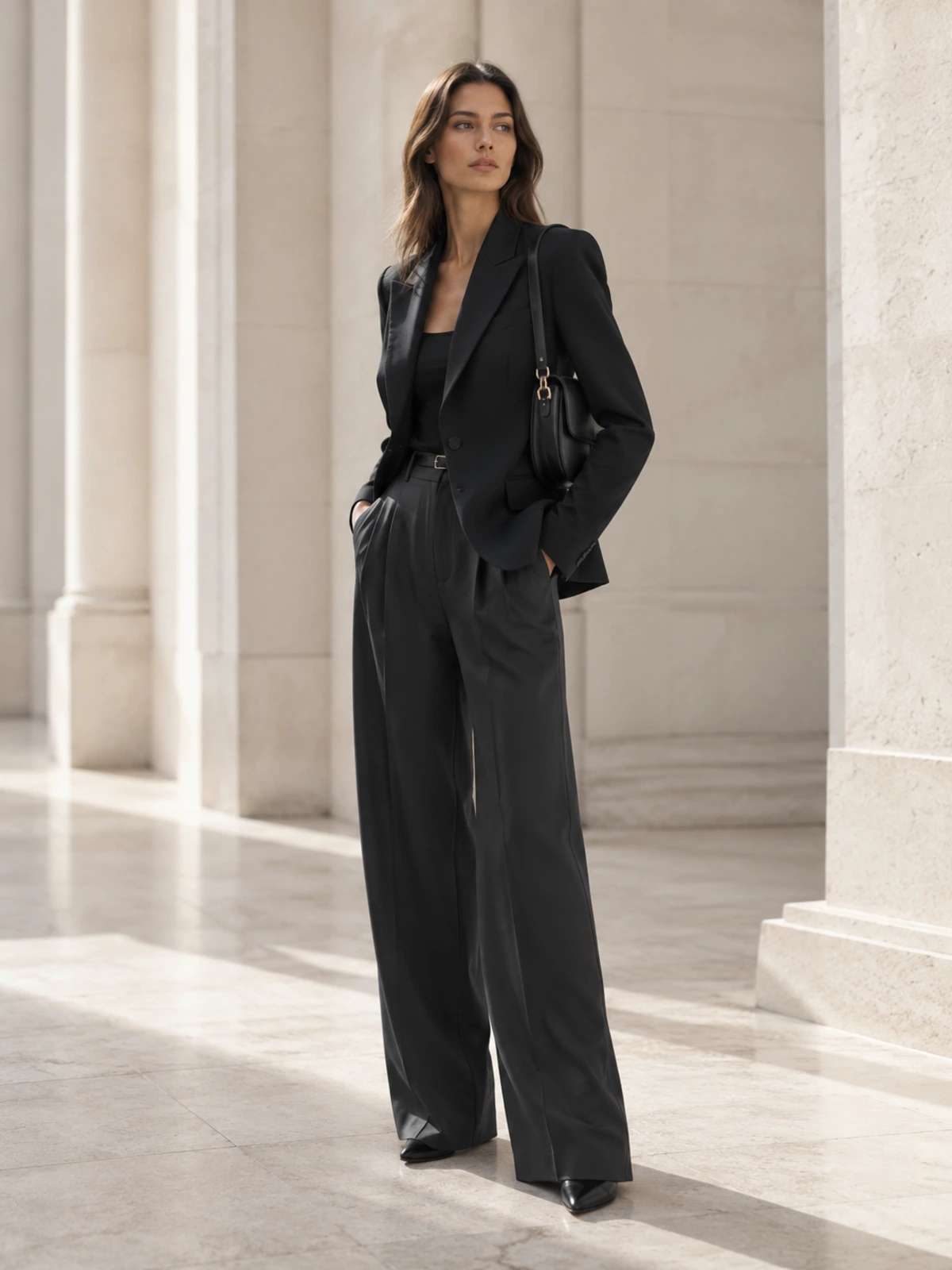 Nightfall Wide Trouser